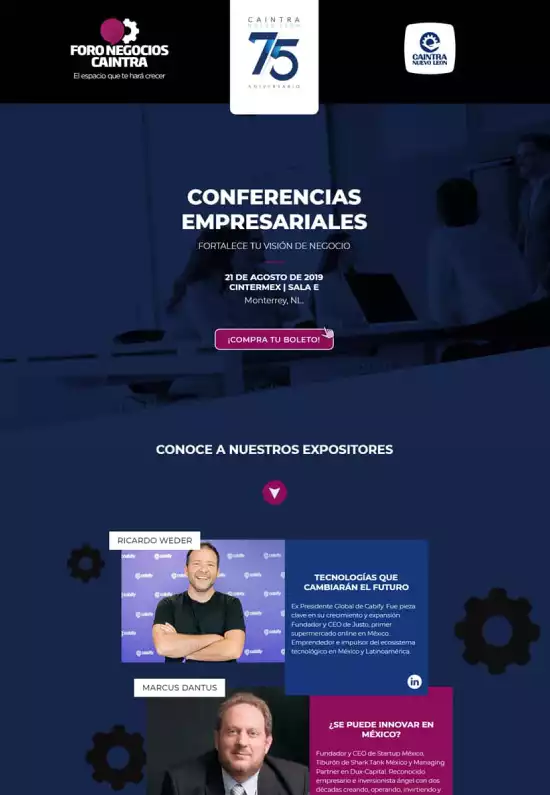 Vista previa de Foro de Negocios